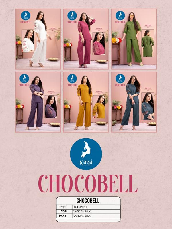 Kaya Chocobell Vatican Silk Co Ord Set Collection