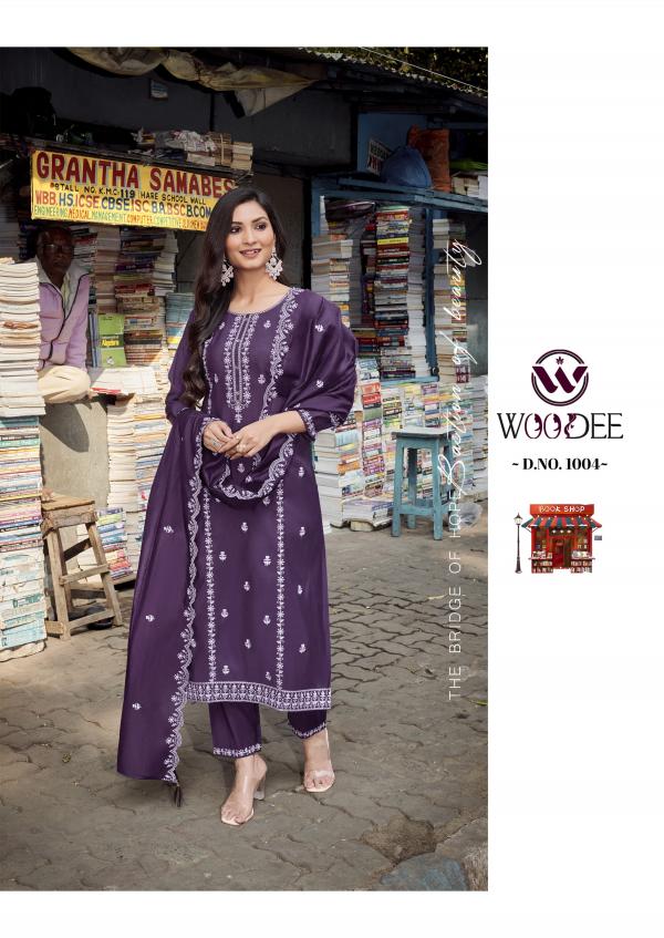 Woodee Victoria Viscose Roman Kurti Bottom With Dupatta