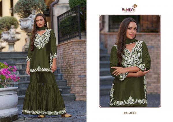 Vamika Anamika Vol 1 Chinon Salwar Kameez Collection