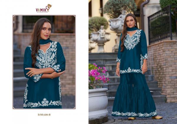 Vamika Anamika Vol 1 Chinon Salwar Kameez Collection