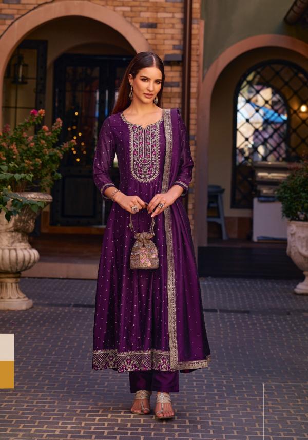 Lily And Lali Anarkali Top Bottom With Dupatta Collection