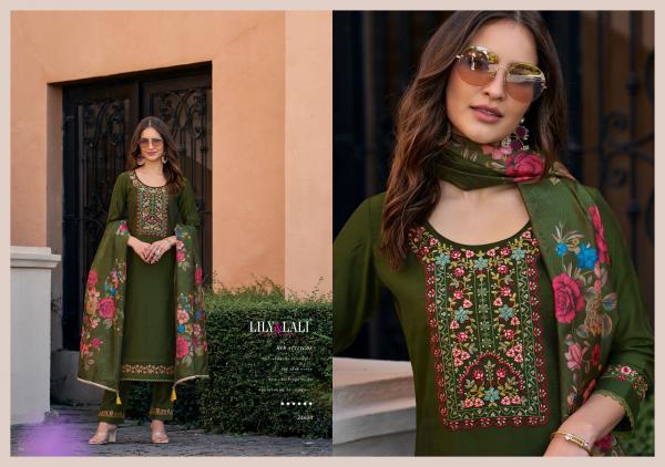 Lily And Lali Srivalli Vol 2 Viscose Silk Top Bottom With Dupatta Collection