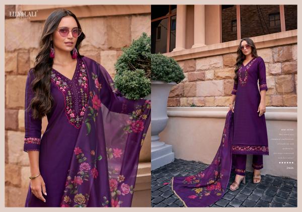 Lily And Lali Srivalli Vol 2 Viscose Silk Top Bottom With Dupatta Collection