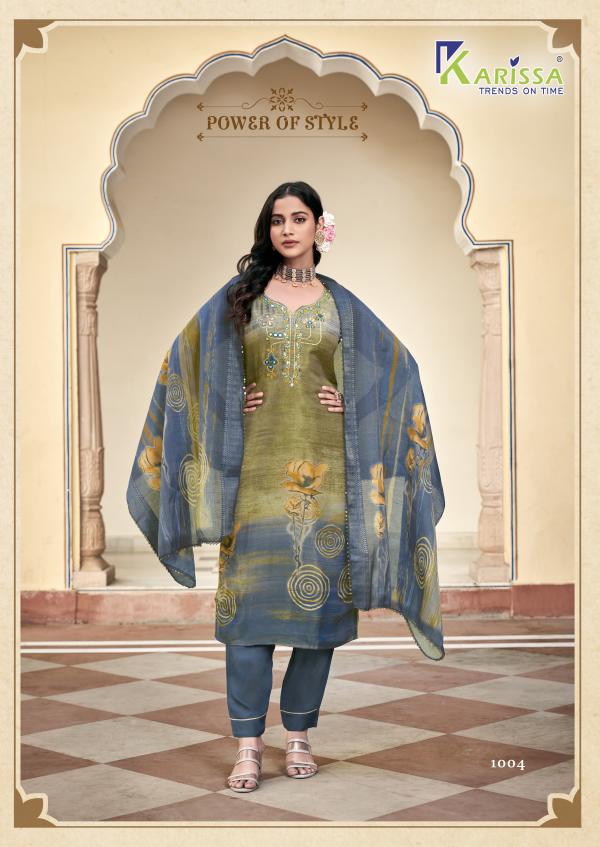 Karissa Nisha Viscose Digital Printed Kurti Bottom With Dupatta Collection