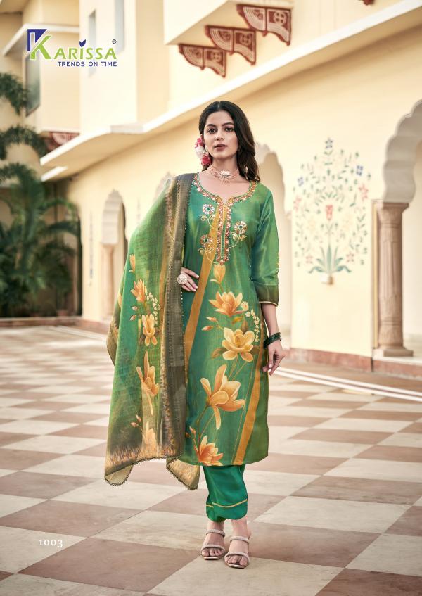 Karissa Nisha Viscose Digital Printed Kurti Bottom With Dupatta Collection