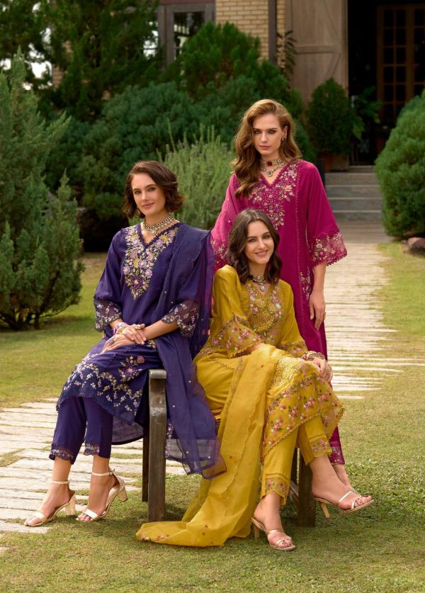 Lady Leela Shiddat Vol 4 Embroidered Kurti Pant With Dupatta Collection