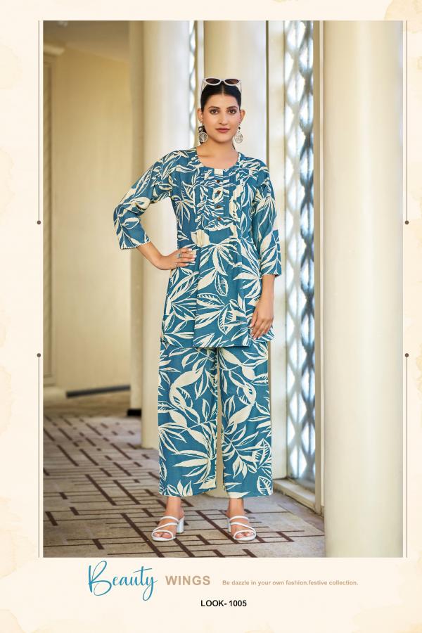 Tips And Tops Viona Rayon Printed Co Ord Set Collection