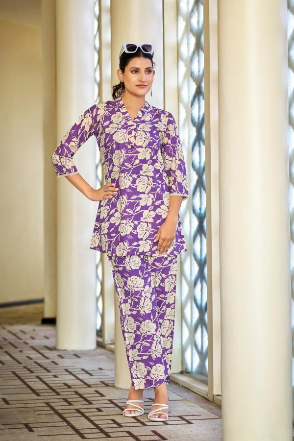 Tips And Tops Viona Rayon Printed Co Ord Set Collection