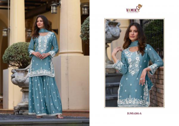 Vamika Anamika Vol 2 Chinon Salwar Kameez Collection