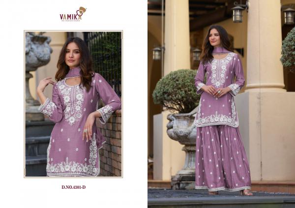 Vamika Anamika Vol 2 Chinon Salwar Kameez Collection