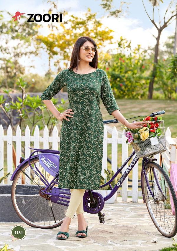 Zoori Akshara Vol 30 Rayon Printed Kurti Collection