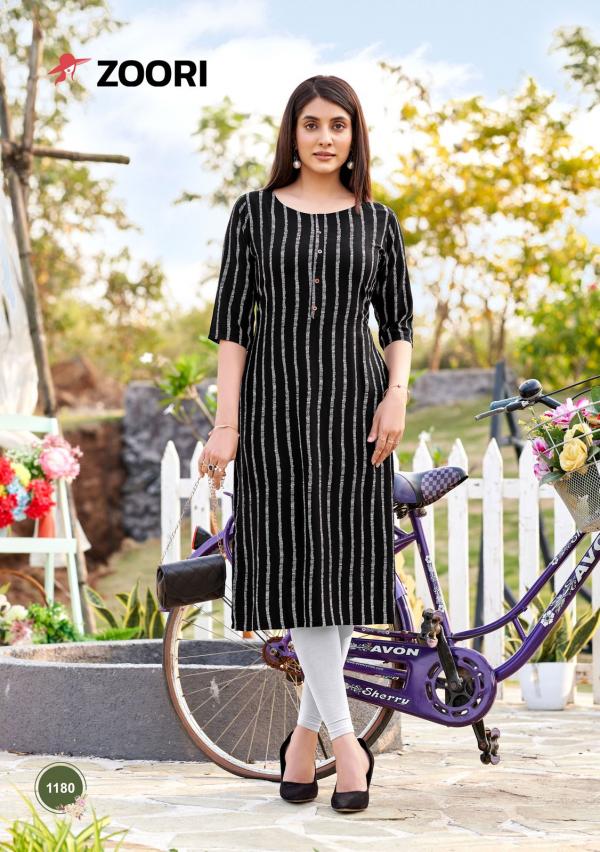 Zoori Akshara Vol 30 Rayon Printed Kurti Collection