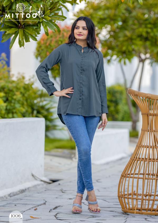 Mittoo Cadbury Casual Wear Western Top Collection