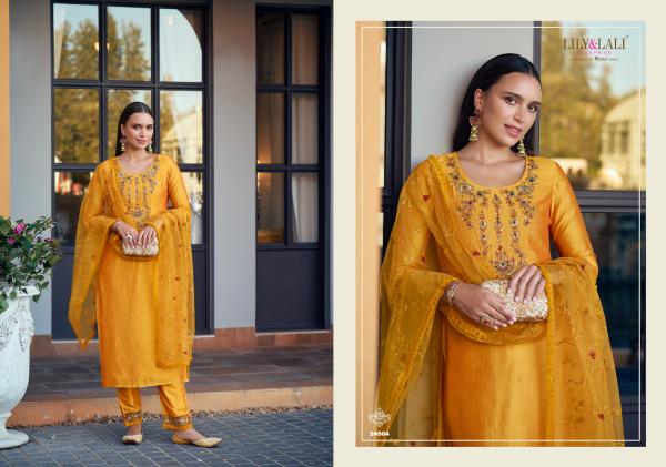 Lily And Lali Maria 9 Vol 5 Vichitra Silk Kurti Bottom With Dupatta