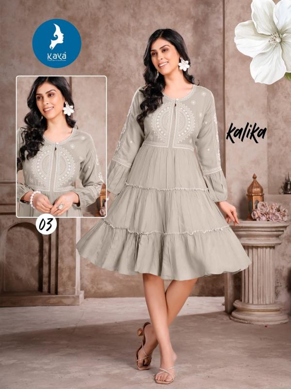 Kaya Kalika Rayon Fancy Kurti Collection