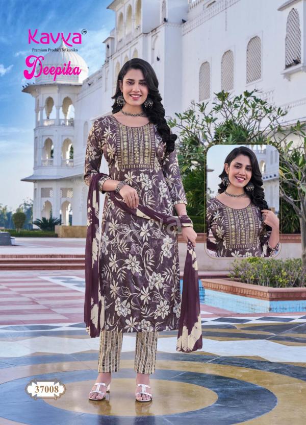 Kavya Deepika Vol 37 Straight Kurti Bottom With Dupatta