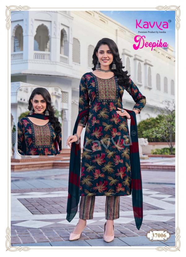 Kavya Deepika Vol 37 Straight Kurti Bottom With Dupatta