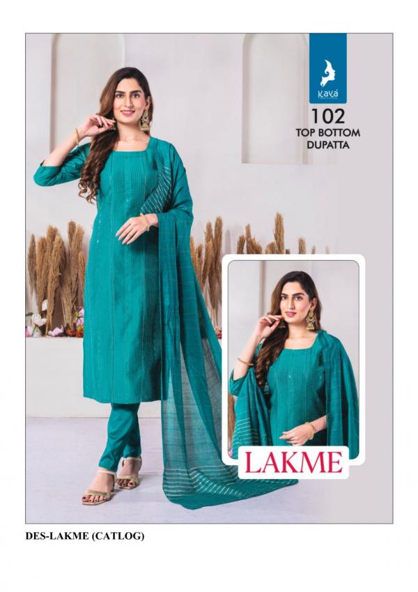 Kaya Lakme Long Slub Kurti Bottom With Dupatta Collection