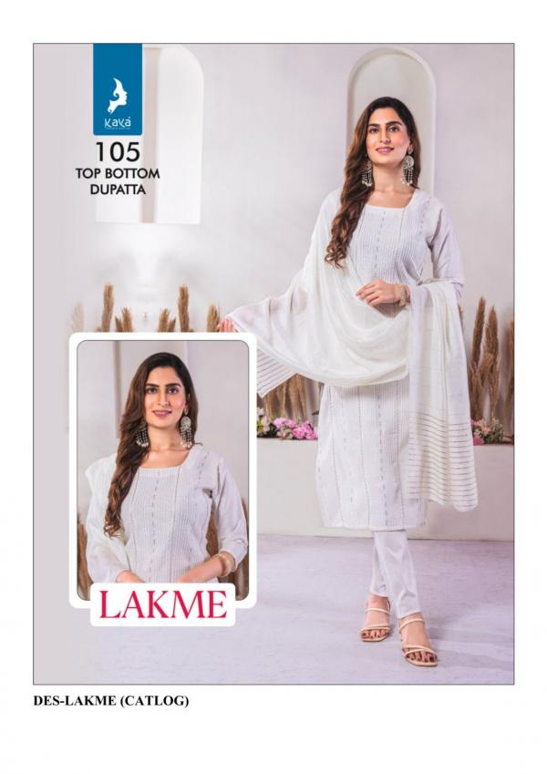 Kaya Lakme Long Slub Kurti Bottom With Dupatta Collection