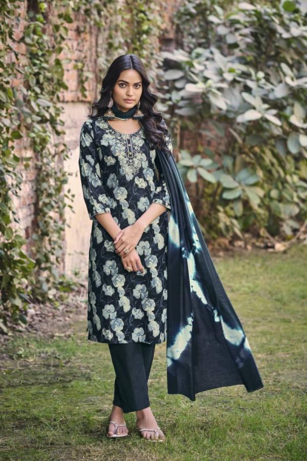 Ossm Sunshine Cotton Flex Discharge Printed Kurti Bottom With Dupatta