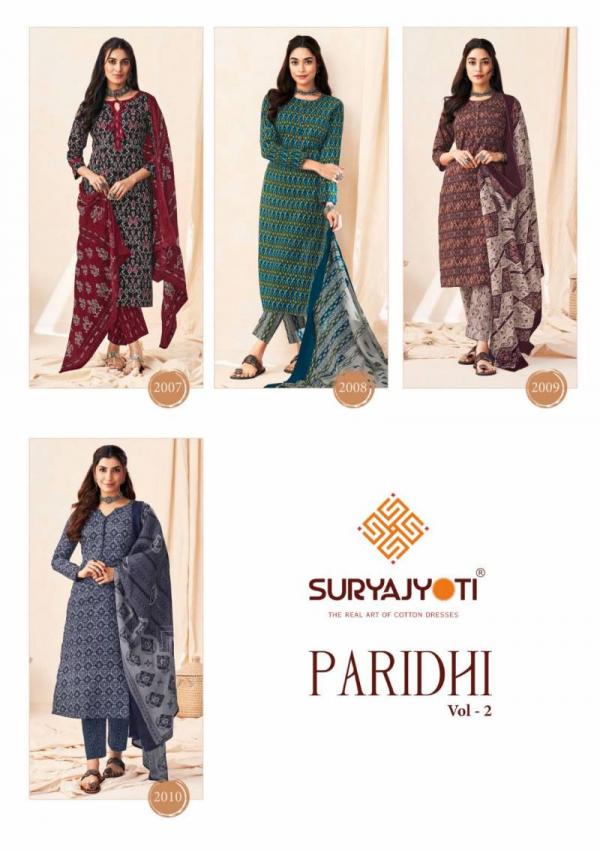 Suryajyoti Paridhi Vol 2 Cotton Printed Readymade Collection