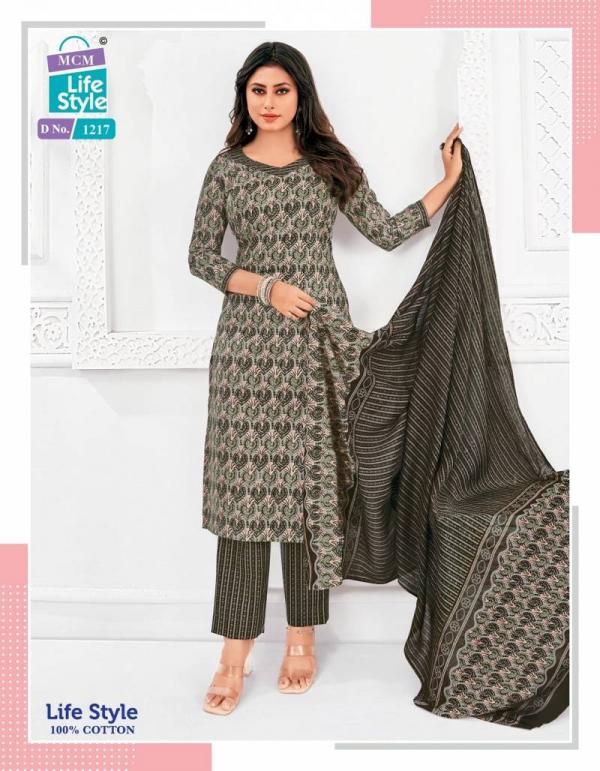 MCM Lifestyle Vol 12 Readymade Cotton Kurtis Bottom With Dupatta