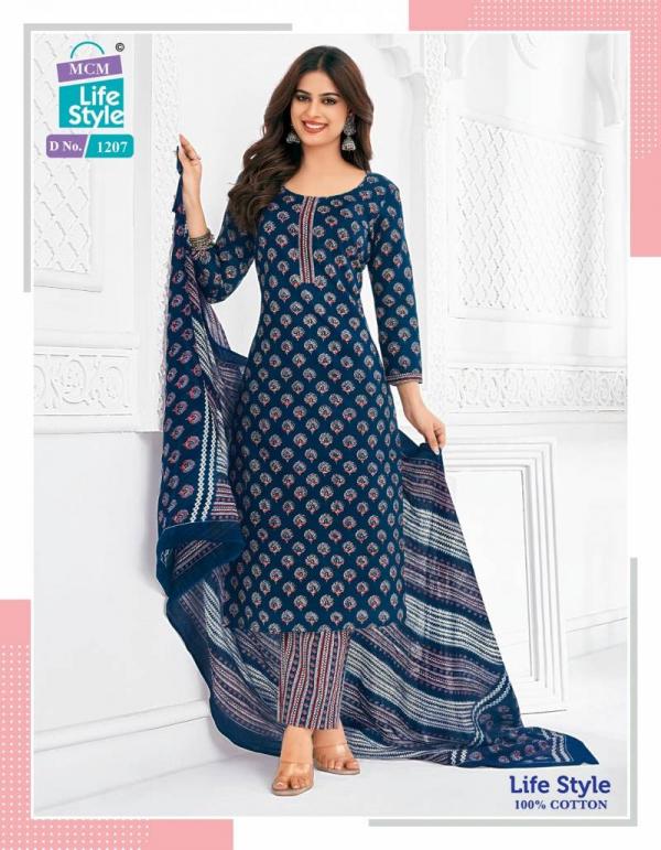 MCM Lifestyle Vol 12 Readymade Cotton Kurtis Bottom With Dupatta