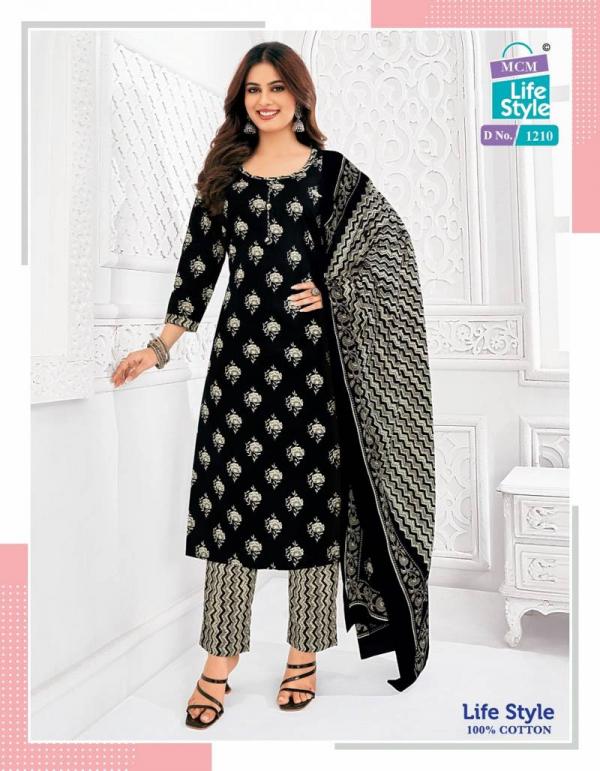 MCM Lifestyle Vol 12 Readymade Cotton Kurtis Bottom With Dupatta