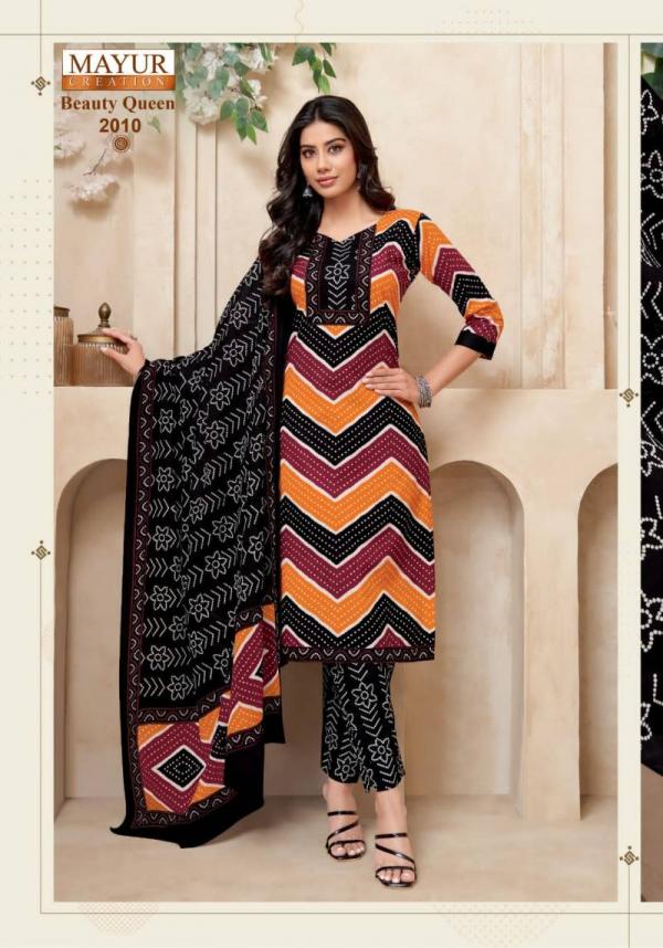 Mayur Beauty Queen Vol 2 Cotton Printed Kurti Bottom With Dupatta