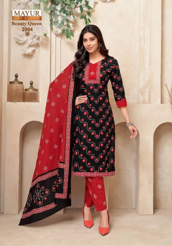 Mayur Beauty Queen Vol 2 Cotton Printed Kurti Bottom With Dupatta