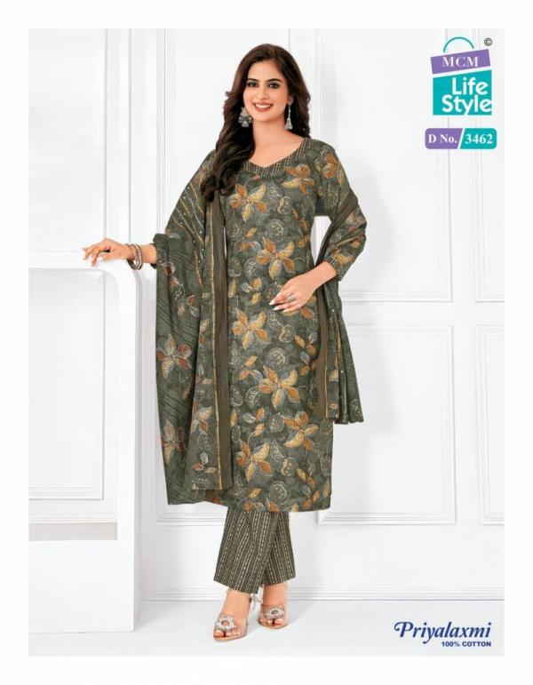 MCM Priyalaxmi Vol 34 Readymade Cotton Kurti Pant With Dupatta