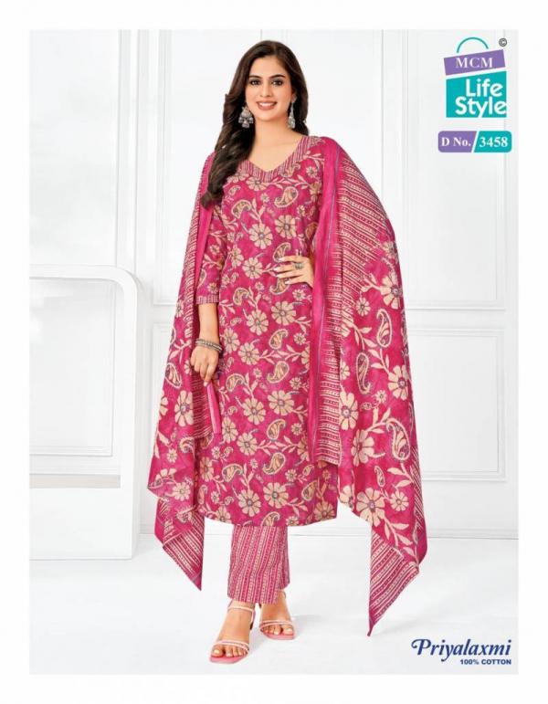 MCM Priyalaxmi Vol 34 Readymade Cotton Kurti Pant With Dupatta