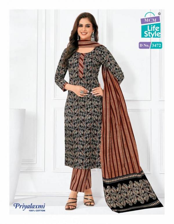 MCM Priyalaxmi Vol 34 Readymade Cotton Kurti Pant With Dupatta