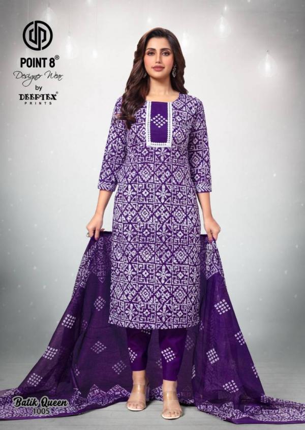 Deeptex Batik Queen Vol 1 Cotton Printed Kurti Bottom With Dupatta