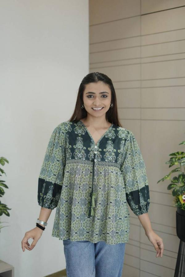 Tanyaa P 278 Casual Wear Stylish Cotton Tunic Collection