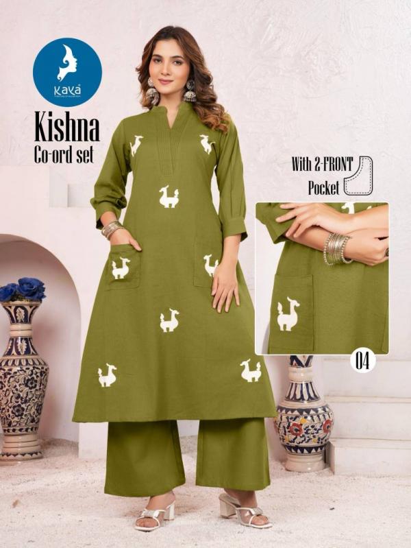 Kaya Kishna Cotton Flex Fancy Co Ord Set Collection