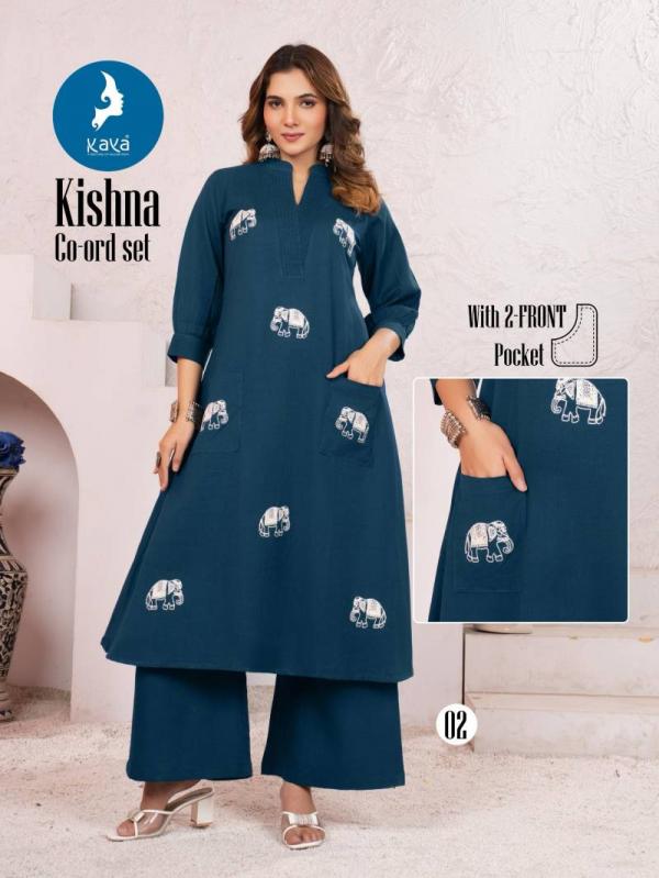 Kaya Kishna Cotton Flex Fancy Co Ord Set Collection