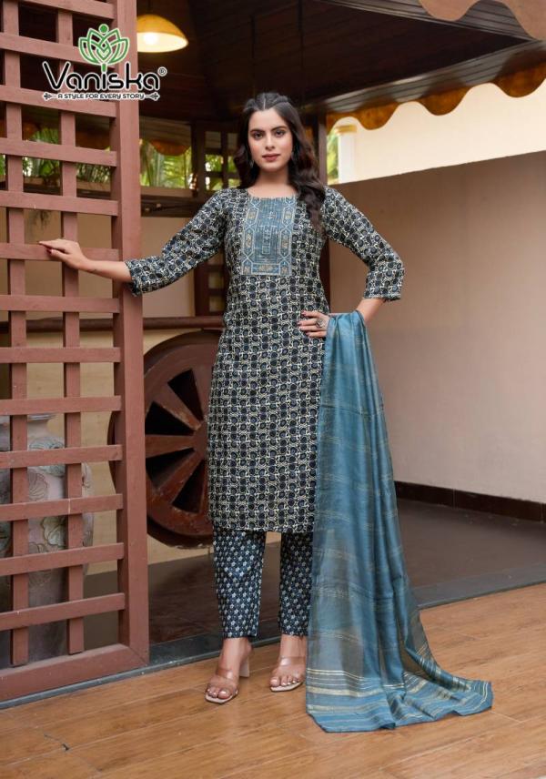 Vaniska Sunrise Vol 2 Straight Kurti Bottom With Dupatta Collection