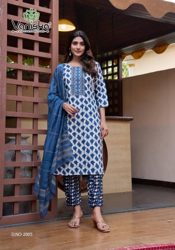 Vaniska Sunrise Vol 2 Straight Kurti Bottom With Dupatta Collection
