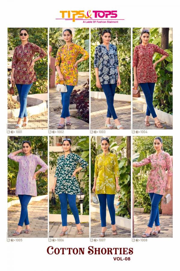 Tips And Tops Cotton Shorties Vol 8 Fancy Top Collection