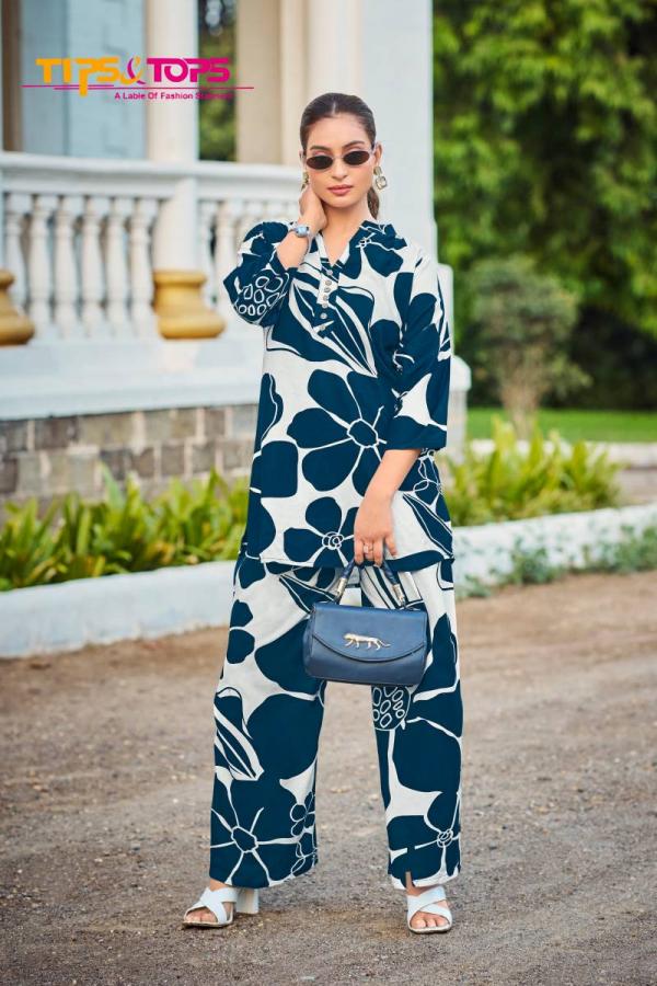 Tips And Tops Fashion Beats Vol 11 Rayon Printed Co Ord Set