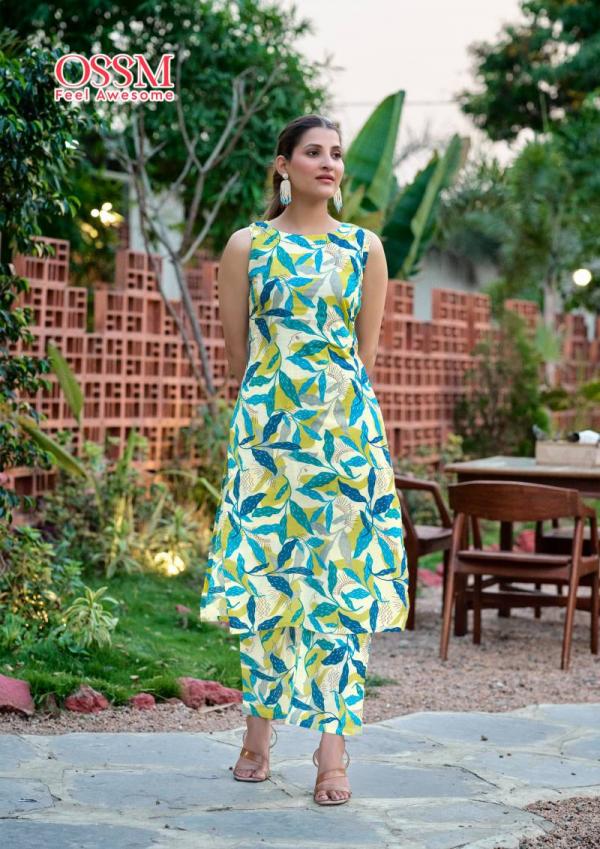Ossm Summer Threads Vol 3 Cotton Printed Co Ord Set Collection