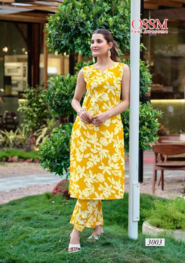Ossm Summer Threads Vol 3 Cotton Printed Co Ord Set Collection