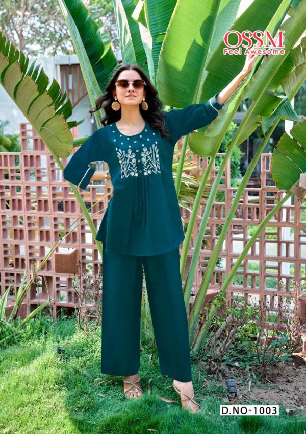 Ossm Glamour Jaipuri Cotton Flex Co Ord Set Collection