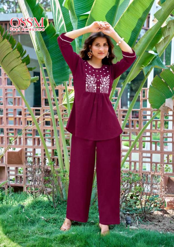 Ossm Glamour Jaipuri Cotton Flex Co Ord Set Collection