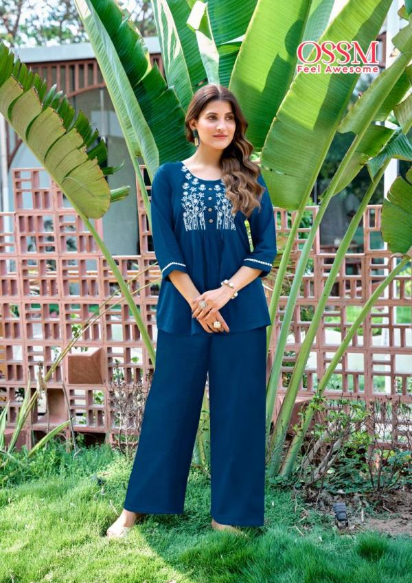Ossm Glamour Jaipuri Cotton Flex Co Ord Set Collection