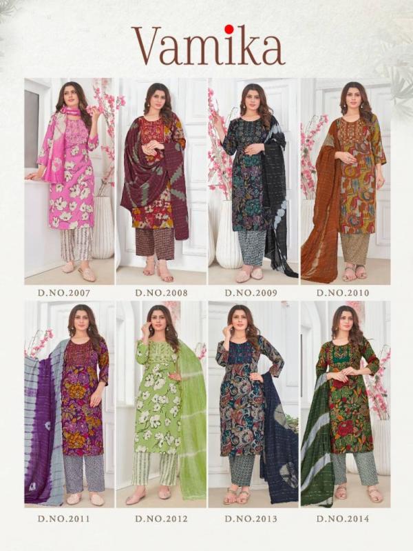 Ganesha Vamika Vol 2 Capsule Rayon Readymade Collection