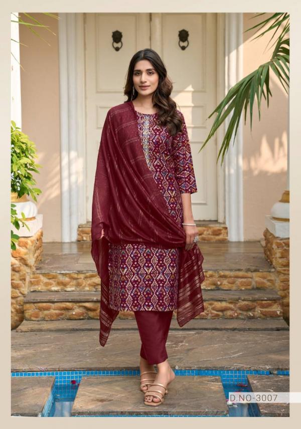 Vaniska Festival Vol 3 Modal Chanderi Printed Kurti Bottom With Dupatta