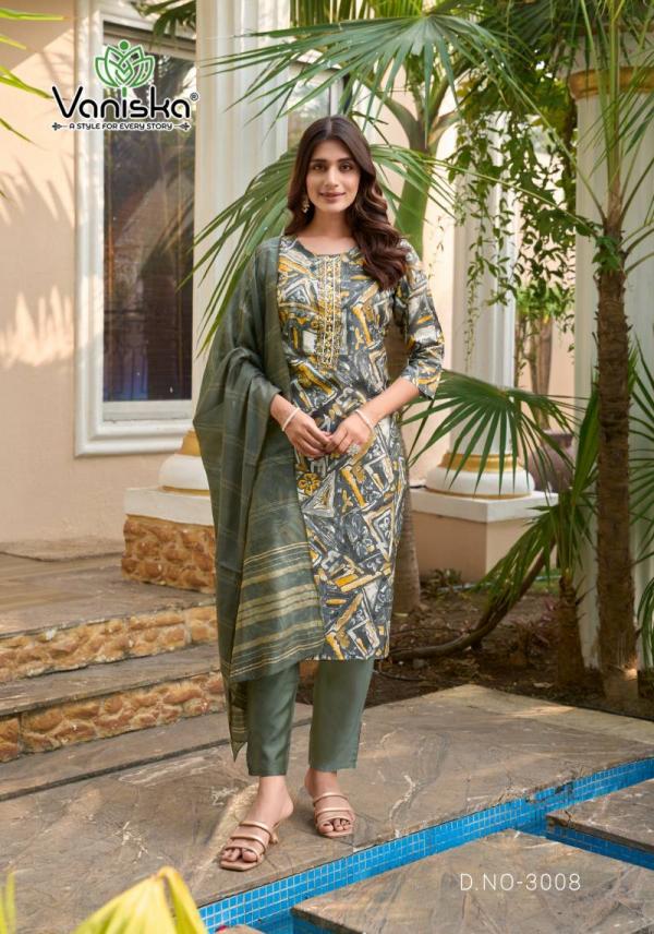 Vaniska Festival Vol 3 Modal Chanderi Printed Kurti Bottom With Dupatta