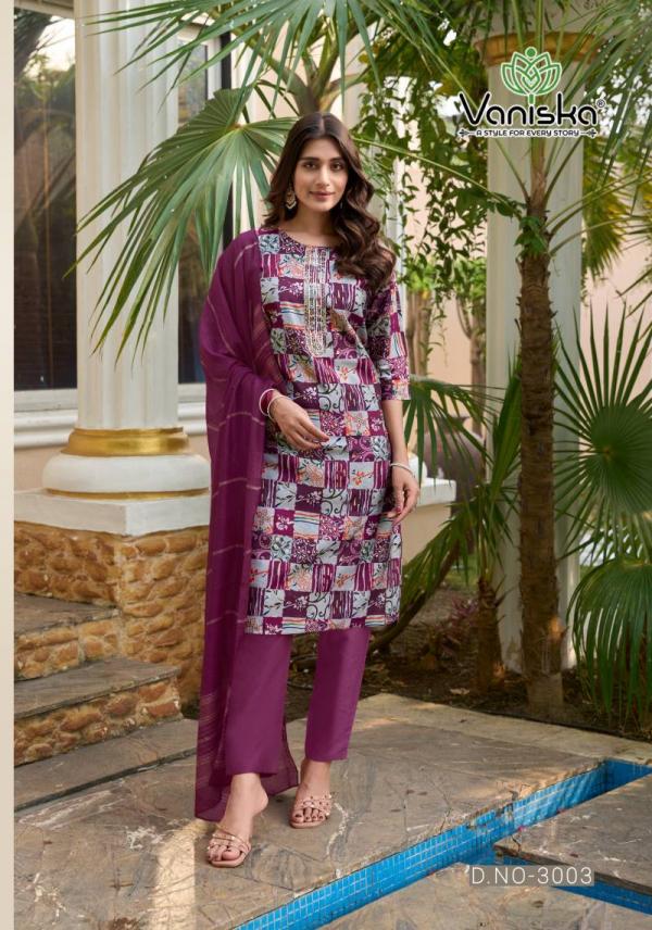 Vaniska Festival Vol 3 Modal Chanderi Printed Kurti Bottom With Dupatta